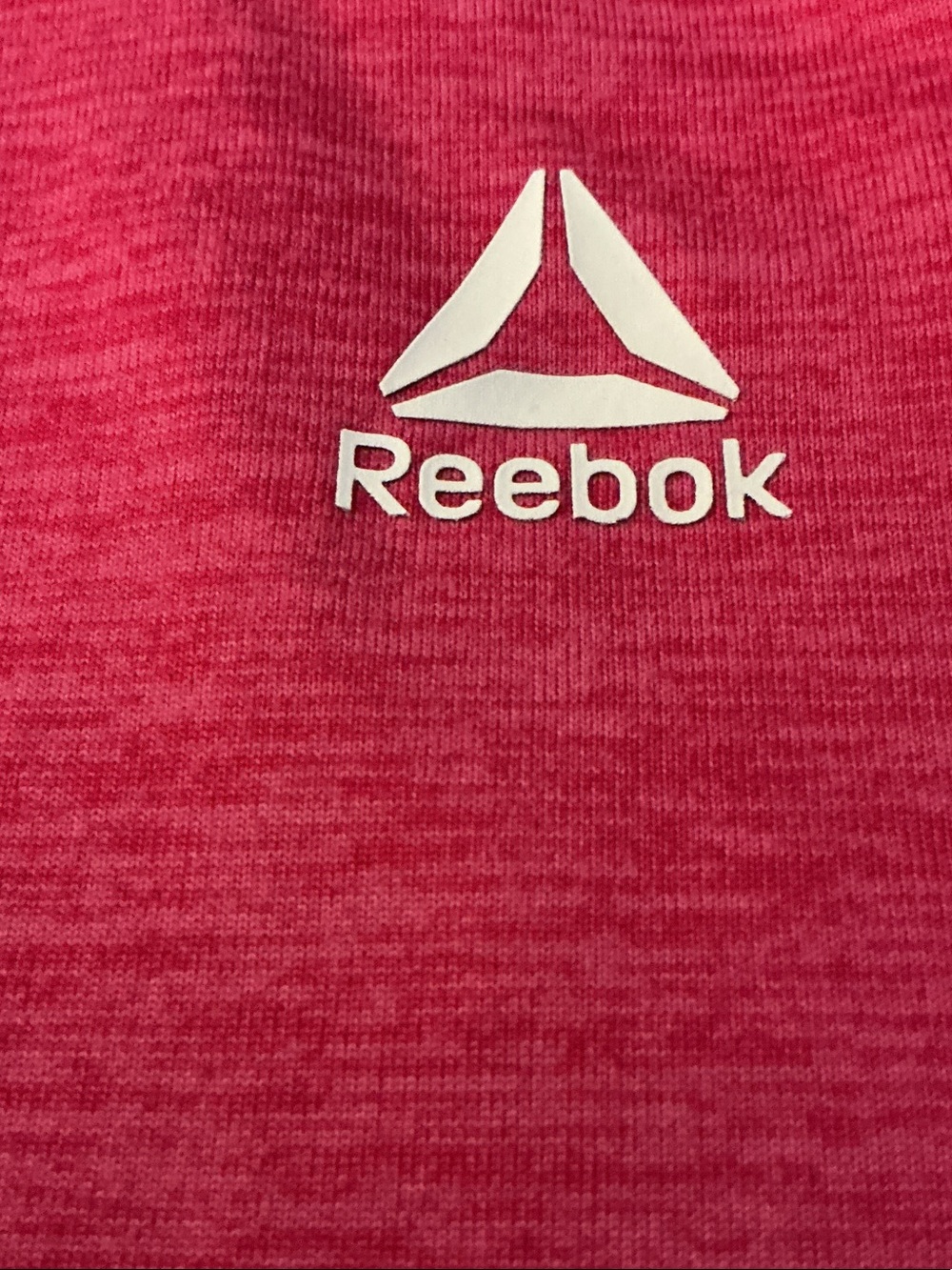 Reebok Long Sleeve Athletic Top in Pink activewear athleisure sporty collegiate - Picture 4 of 7